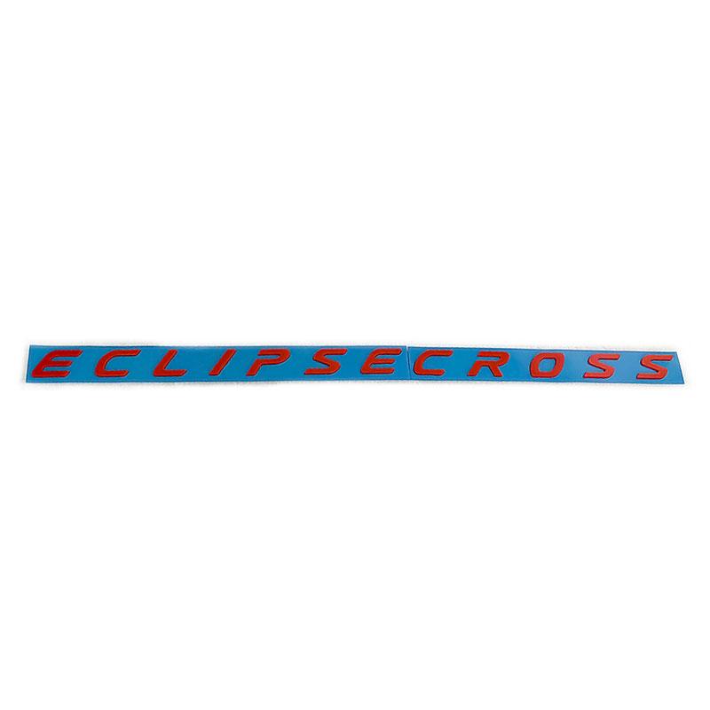 For Mitsubishi ECLIPSE CROSS body tail label 3D personalized car logo refit front hood emblem rear trunk mark car accessories UN1
