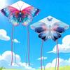 Beautiful Butterfly Kite For Kids Adults Large Kite With Long Tail Easy To Fly For Outdoor Beach Park Activities