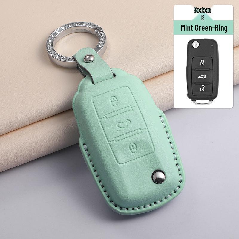 Volkswagen Key Cover for Sagitar, T-Roc, Passat, Bora, Magotan, Polo, Lavida, CC, Tayron, Golf