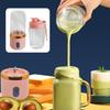 360W Portable Blender for Shakes And Smoothies 6 Blades Self-Cleaning Juicer Cup 400ml Rechargeable Smoothie Maker for Kitchen Travel Gym