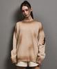 FFEFF STUDIO Vintage Washed Efro Logo Round Pullover (Beige)