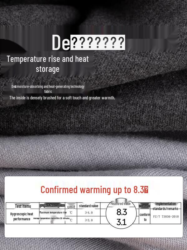 Qipilang Men's Arctic Heating Thermal Underwear Set