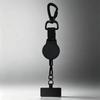 Heavy Duty Retractable Phone Lanyard Steel Cable 360 Rotation Retractable Cellphone Strap Retractable Design Belt Clip