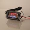 400B Voltmeter & Thermometer Display Panel 12v 24v Battery Temperature Meter Tester Gauge for Car