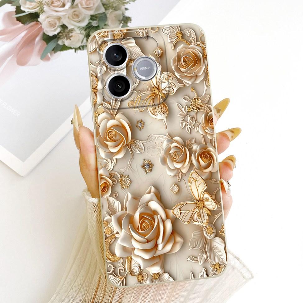 For Honor 600 Lite 5G Casing Cover Silicone Luxury Fashion Kawaii Cute Painted Shockproof Phone Case For Honor LNA-NX1