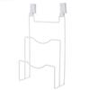 Pot Lid Rack Punch-Free Door Back Type Moisture-proof Stainless Steel Frame Shelf Wall Mounted Chopping Board Drain Rack