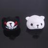 Danganronpa Junko Enoshima Bear Hairpin Set - Cosplay Black & White Hair Clips