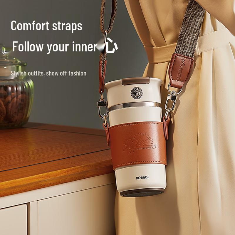 

Kombach Друге покоління Портативна титанова термокружка для кави