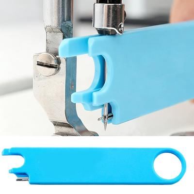Anti-Prick Needle Threader Magnetic Sewing Tool Multifunctional Wire Threading Device With Ruler & Storage Accessory