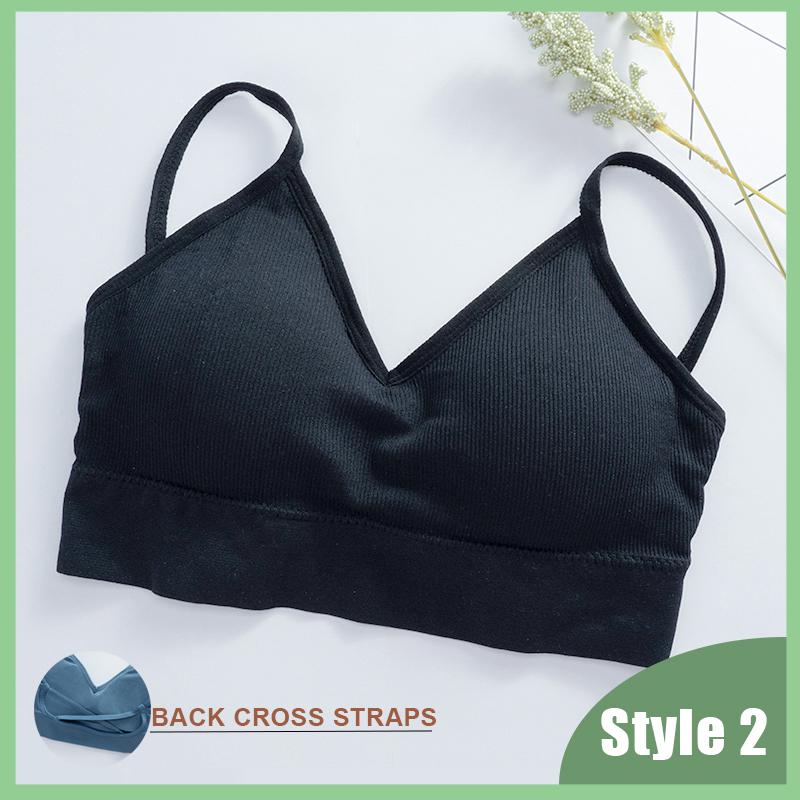 Underwear Women Gather No Steel Ring Tank Tops Bra Tube Top Wrapped Chest Beauty Back Actival Cotton Thin Section Lingerie