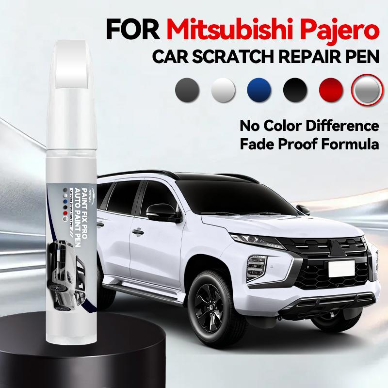 

OPRTAMG Purpose Vehicle For Mitsubishi Pajero Sport Car Paint Repair Pen Touch Up Scratch Remover DIY Auto Accessories White W09 срібний
