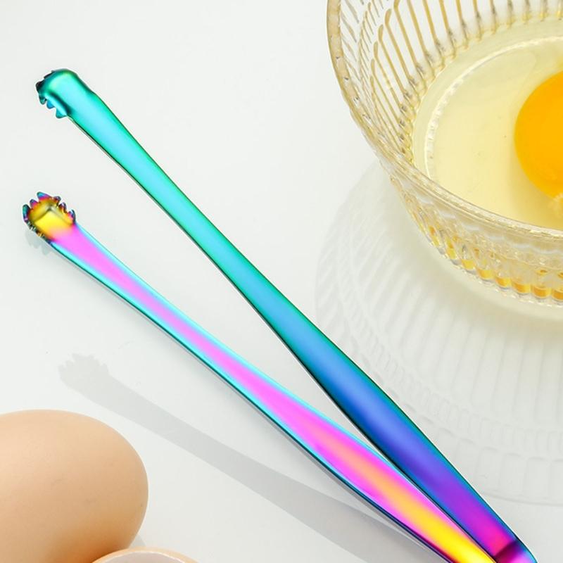 Multipurpose 201 Steels Ices Claws Set For Home Use Boileds Eggs Peelers And Beverages Tongs