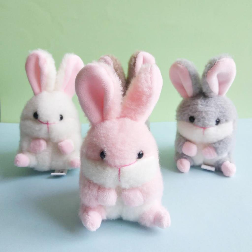 Delightful Plush Bunny Pendant Soft Rabbit Keychain For Bags And Accessories Car