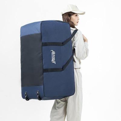 Faltbare Reisetasche mit Rollen: Tragbare, Multifunktionale, Große Kapazität Reise Tasche für Kleidung und Gepäck Aufbewahrung