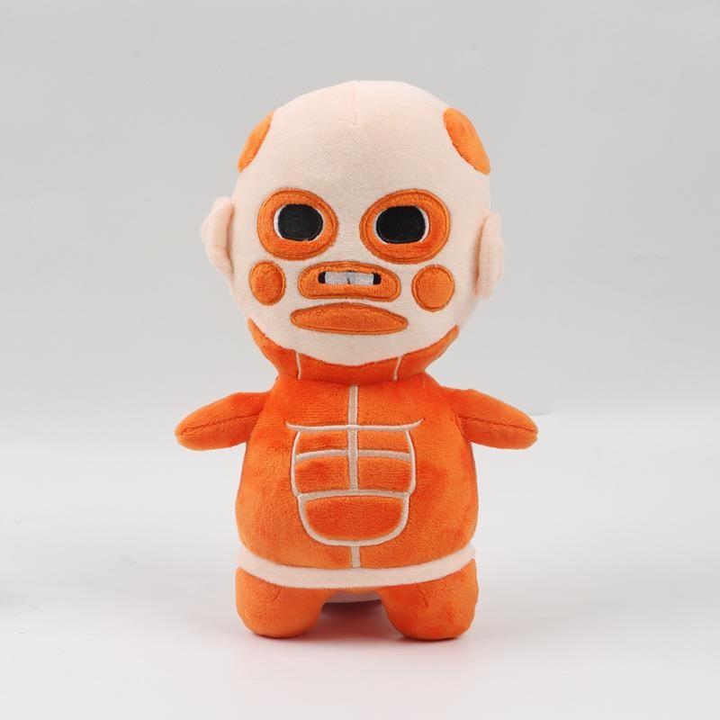 

New Anime Peripheral Chibi Titans 2 Attack Giant Plush Doll Cartoon Doll оранжевый