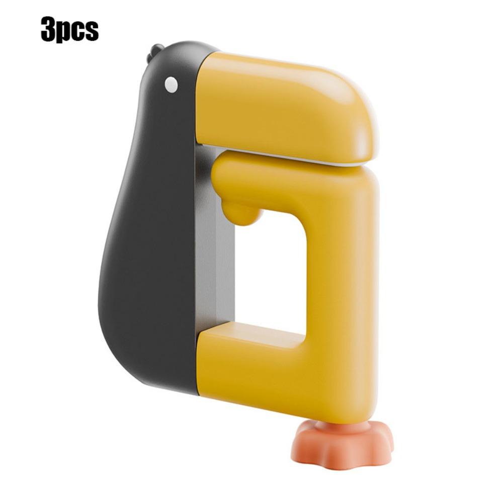 

3 шт. Устойчивый милый крючок для сумки на стол, портативный держатель для сумки в виде животного-утки, АБС, высокая грузоподъемность, держатели для сумок, зонт чёрный