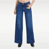 European and American Foreign Trade New Jeans Women's Casual Loose Leopard Print Women's Trousers Women