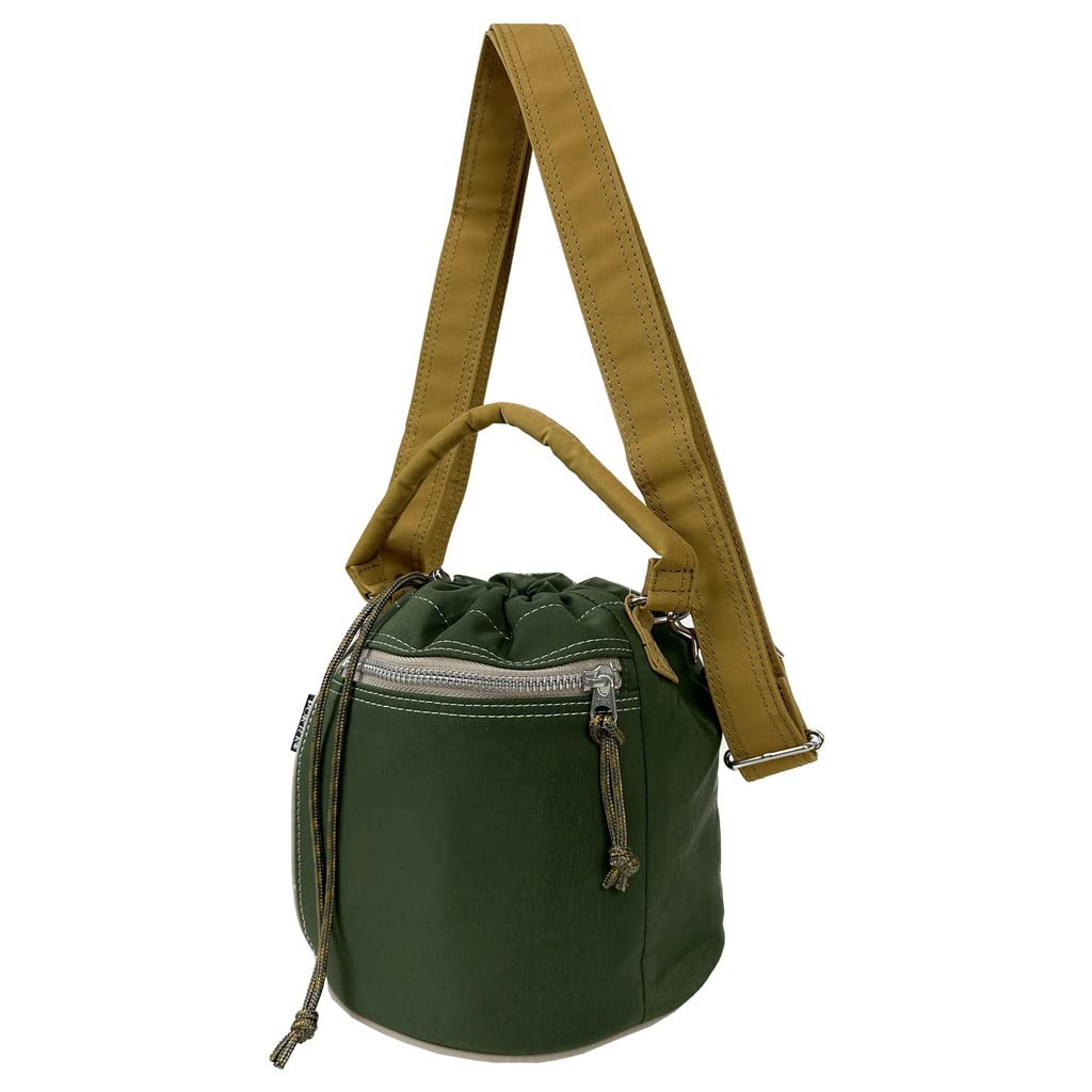 

[Porter] CHALET DRAWSTRING BAG 2WAY shoulder bag 673-05479 Khaki30