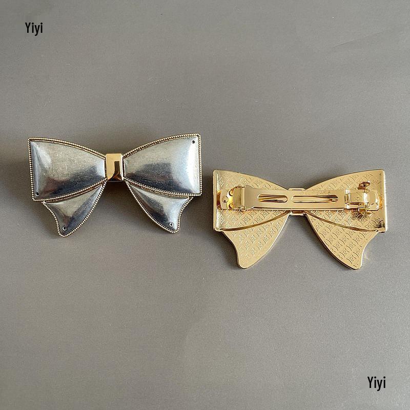 

Brocade Base Bow Clip - Large, Color-Preserving DIY Accessory