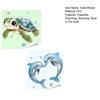 Yousheng Glow in The Dark Toilet Seat Sticker Sea Turtle Whale Bathroom Wall Decal under The Sea Ocean Sticker for Toilet Tank Lid