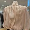 Ribbon Tie Blouse EWBLPI0700