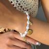 Summer new starfish shell conch pearl necklace bracelet women's seaside vacation style anklet