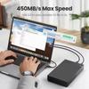 2.5/3.5 Inch HDD Case 5Gbps USB 3.0 Hard Drive Enclosure SATA To USB 3.0 External Hard Drive Adapter 10TB HDD Box for PC Laptop