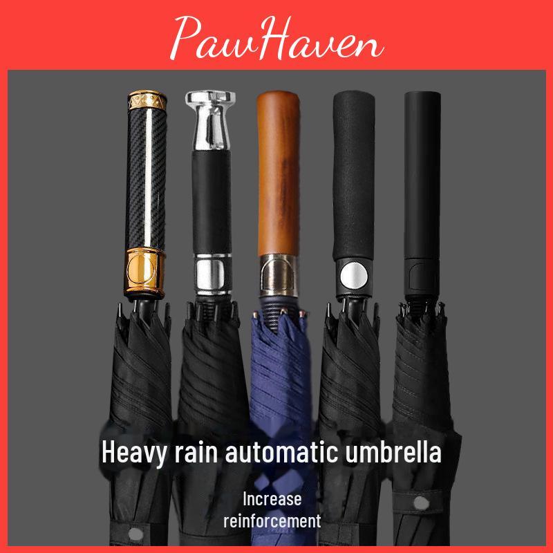 With 27inch Automatic Golf Umbrella Logo Printing Long Handle Perfect For Business Or Advertising Gifts