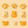 Baby Supplementary Food Steamed Cake Mould Infant Silicone Cooking Tool Cat Claw Cake Abrasives Modeling Pastry Baking