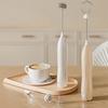 Electric Egg Beater Stainless Steel Mixer Low Noise Rechargeable Milk Frother Handheld Electric Coffee Egg Whisk