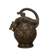Song Dynasty-Inspired Celadon Dragon Teapot Replica