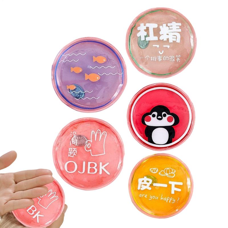 Reusable Hand Warmer Instant Heating Pad Universal Portable Handheld Cartoon Gel Warmers For Winter Cold Weather Indoor Outdoor