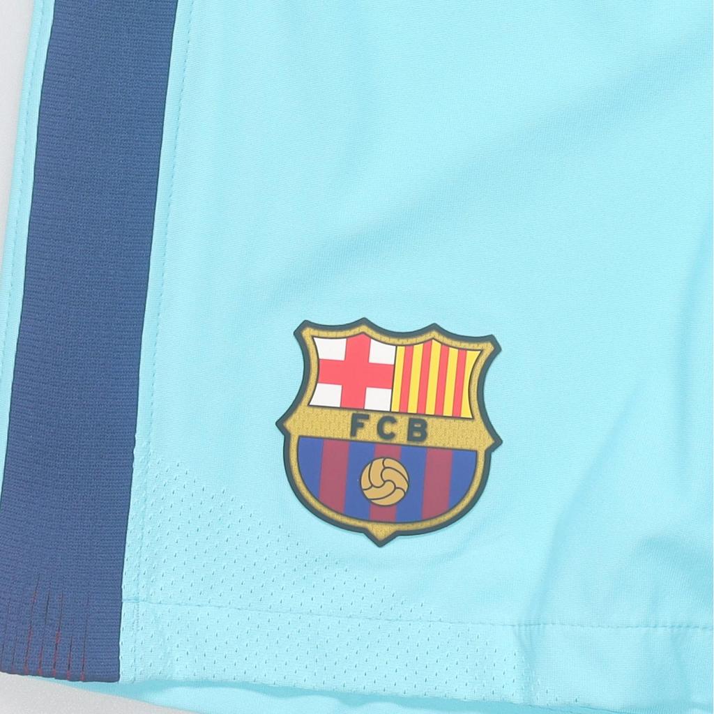 Nike Barcelona Away Color Block Breathable Quick-Dry Versatile Football Pants Unisex Bottoms Teal 847192-483