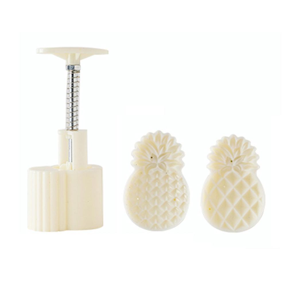 Press Household Items 3D Pineapple Bakeware Tools Mooncake Mold Pineapple Mooncake Cookie Cutter