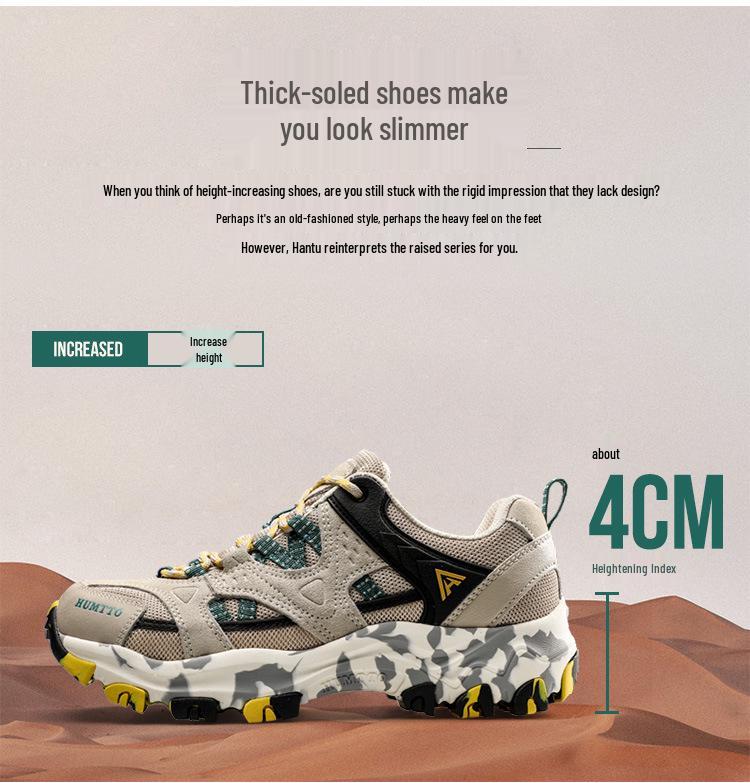 HanTu Women's Waterproof Hiking Shoes, Non-Slip, Lightweight, Breathable, Perfect for Outdoor Sports and Off-Road Climbing.