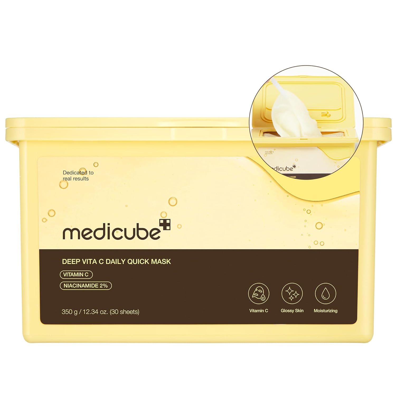 

Deep Vita C Quick Mask 30 sheets Skin Care Korean Cosmetics Texture Clarity Daily Vitamin