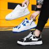 Fashion Black White Fashion Men's Sneakers Comfortable Casual Shoes for Men Outdoor Sports Shoes Platform  Running Men Shoes Autumn New