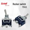 Taiwan TEND T512B 15A 250V Rocker Switch, Two-Position Self-Locking