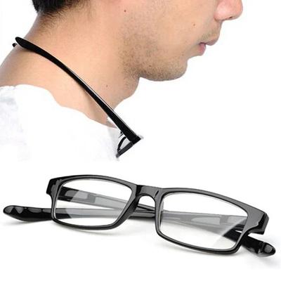 Pohodlné ultralehké brýle na čtení pro muže, závěsné brýle na čtení, dámské strečové brýle proti únavě, presbyopické brýle unisex