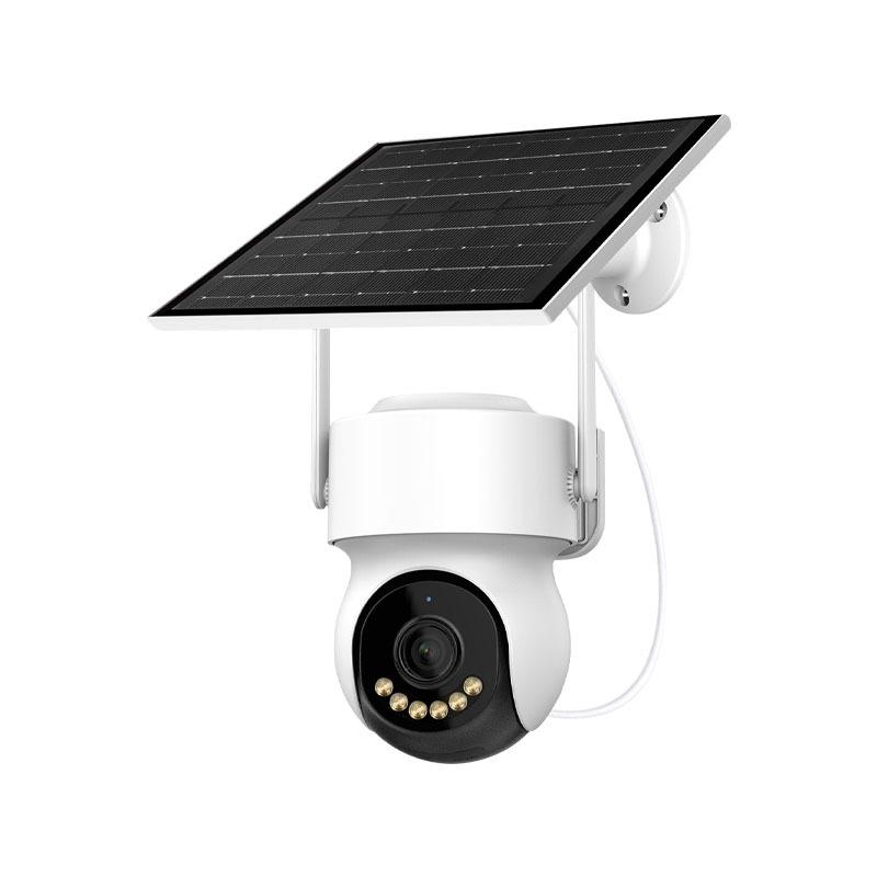 360° Panoramic Outdoor HD Solar Camera with Night Vision & Mobile Remote Access