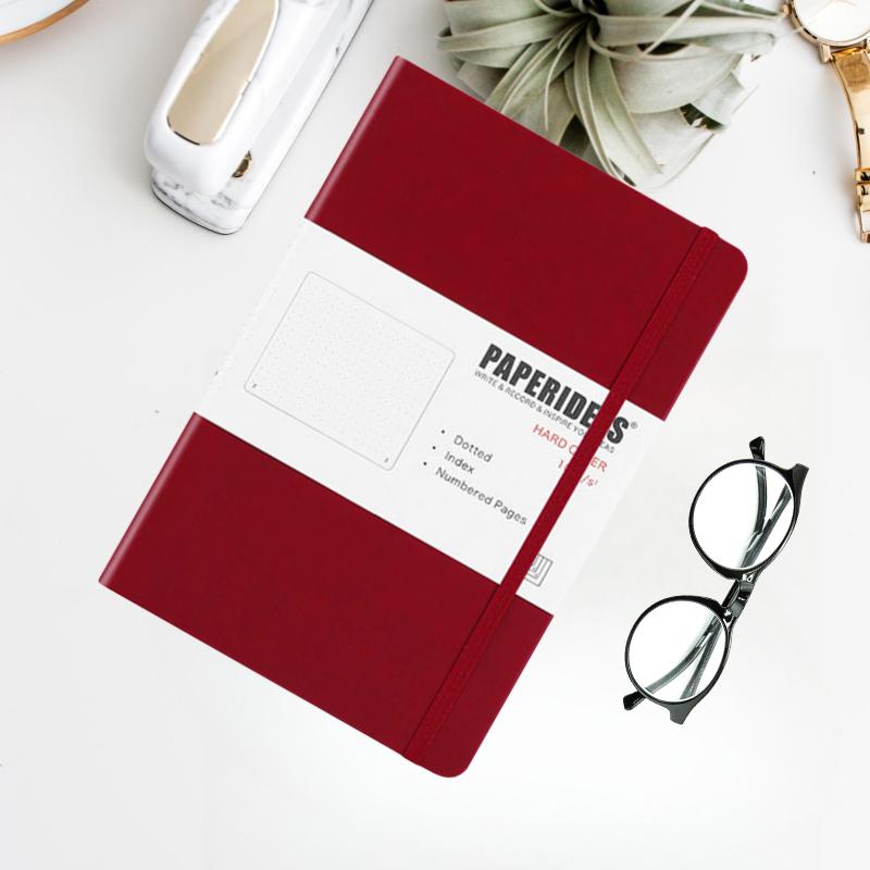 A5 Hardcover Bullet Journals Notebook With Retro Bandage Candy Color 188 Pages 100Gsm Paper 5.7X8.2Inch Diary Journal Bujo