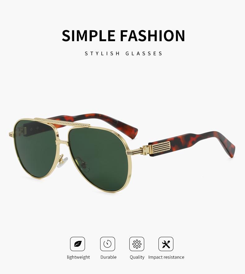 2025 Aviator Frog Mirror Fashion Sunglasses - High-End Feel