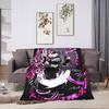 Soft Warm Blanket Decorative Helluva Boss Loona Throw Blanket  Flannel Bedspread For Outdoor Aesthetic Sofa Bed Cover