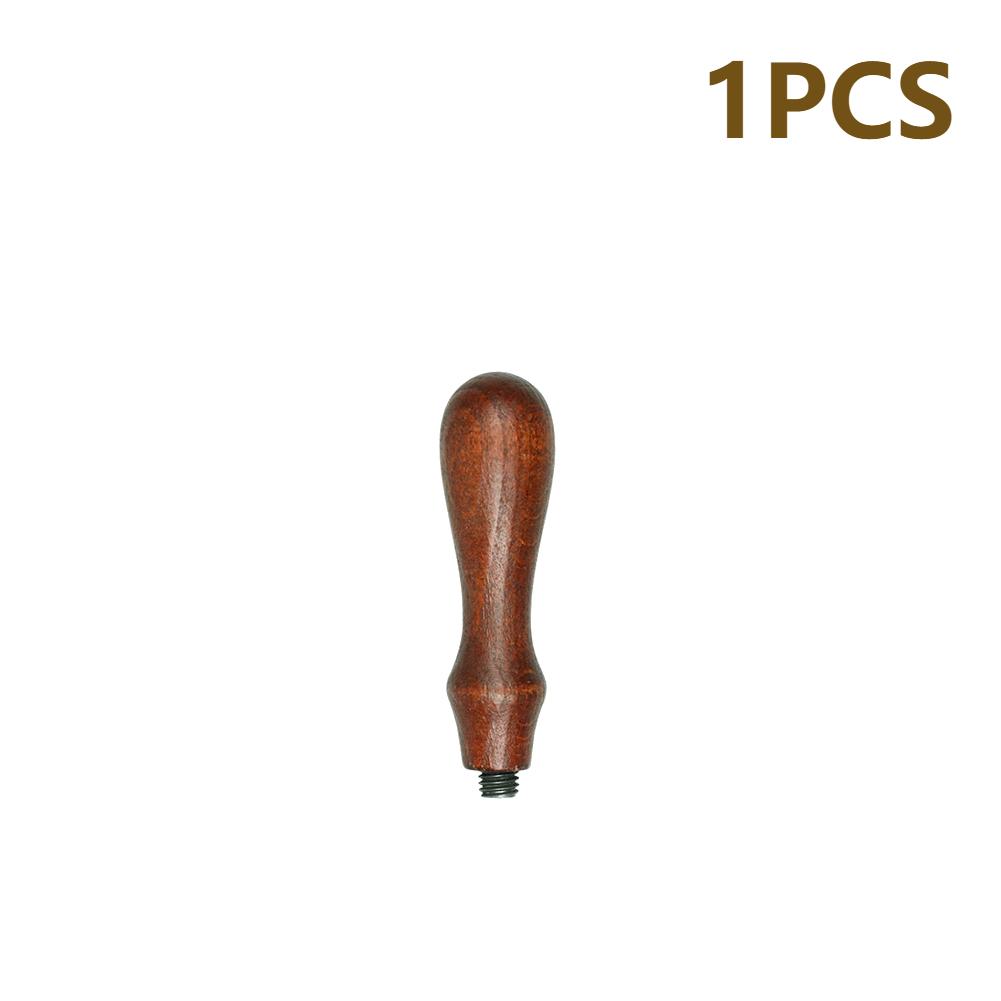 Wooden Stamp Handle DIY Wooden Fire Paint Handle Handmade Antique Stamp Head Handle Envelope Scrapbooking Supplies