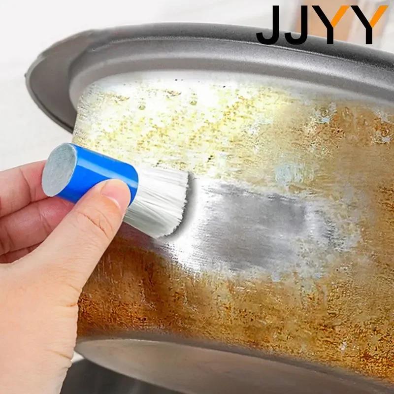 JJYY 2 Pcs Cleaning Brush Magic Wand Metal Oxide Brush Cleaning Practical Kitchen Cleaning Tools Kitchen Tools Pot Washing Tools