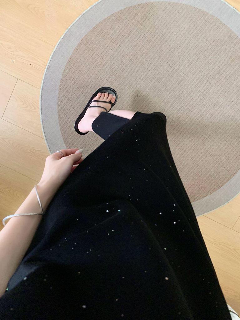 Plus Size Slimming Faux Two-Piece Long Dress - 2026 Summer Collection