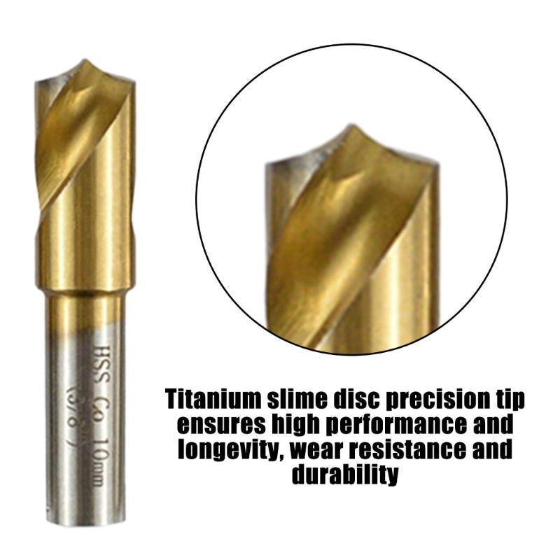 Welding Point Drill Bit 6.5mm 8mm 10mm Milling Drill Bit Cylinder Shank End Mill Welding Drill Tip for Separating Point
