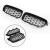 Gloss Black Diamond Front Kidney Grille Grills for BMW F30 328i 335i 2012-2016