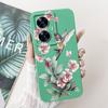 For Realme C55 Case RMX3710 Silicone Cute Cat Fashion Butterfly Flowers Love Painted Cover For Realme Narzo N55 Phone Case Funda