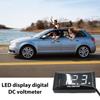 Battery Voltage Meter Voltmeter Digital DC 12-150V LED Motorcycle Display Screen Waterproof Square Panel Car Battery Voltage